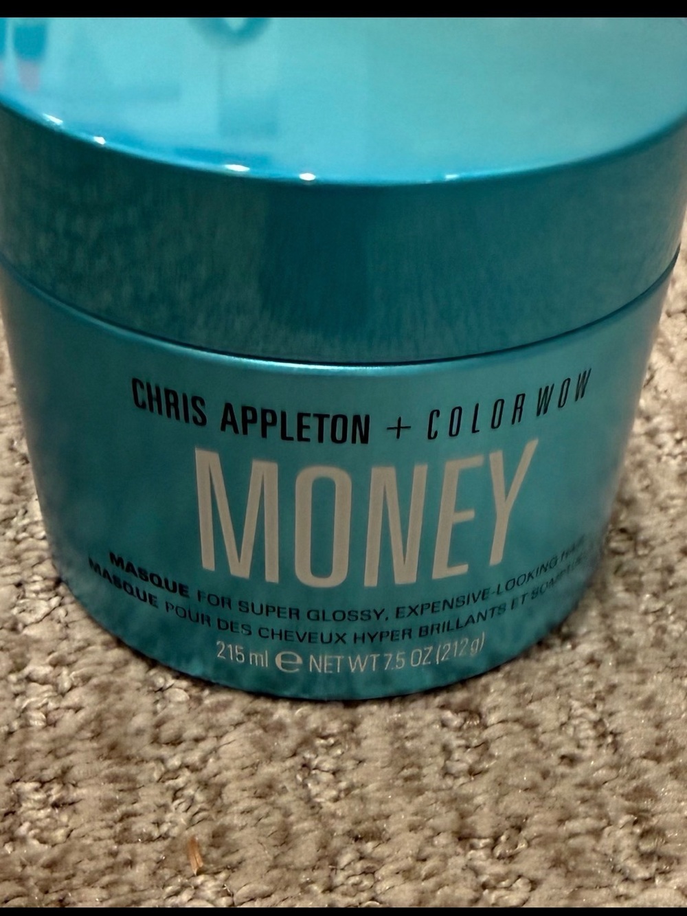 Chris Appleton + Color Wow Money Hair Mask - Turquoise Shine
